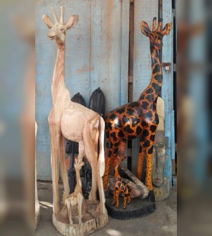 Sculpture d&rsquo;animaux